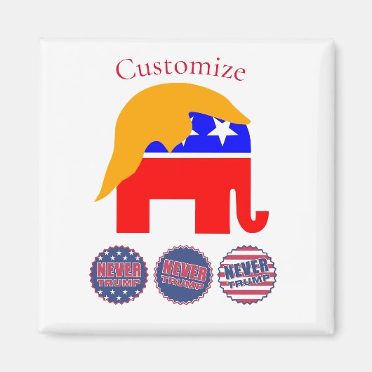 2024 Never Trump Thunder_Cove マグネット (正面)