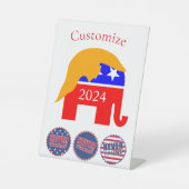 2024 Never Trump Thunder_Cove 台座サイン (正面)