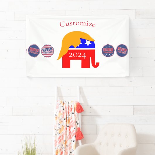 2024 Never Trump Thunder_Cove 横断幕 (インサイチュ)