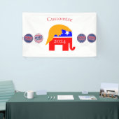 2024 Never Trump Thunder_Cove 横断幕 (トレードショー)