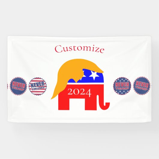 2024 Never Trump Thunder_Cove 横断幕 (横)