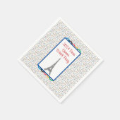 2024 Paris Games Summer Watchパーティーリングや輪 スタンダードカクテルナプキン (角)