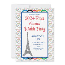 2024 Paris Games Summer Watchパーティーリングや輪