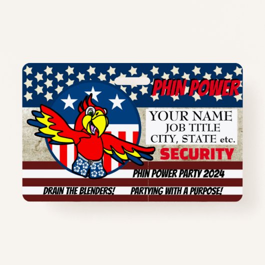 2024 PHINパワー バッジ (正面)