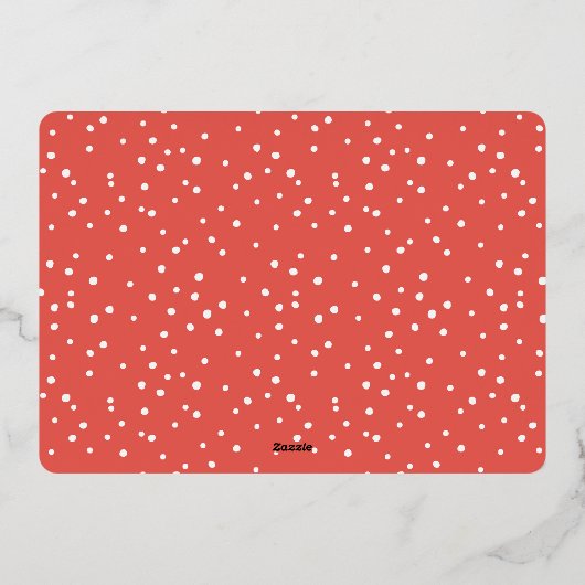 2024 PHOTOメリーファミリーおもしろい書道 箔シーズンカード (裏面)