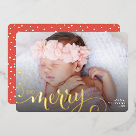 2024 PHOTOメリーファミリーおもしろい書道 箔シーズンカード