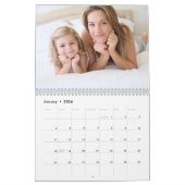 2024 Photo Calendarフルサイズ写真（毎月） カレンダー (1月 2026)