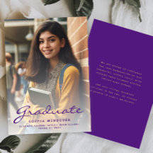 2024 Photo Purple金ゴールド卒業発表