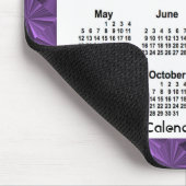 2024 Purple Diamonds Calendar by Janz Mouse pad マウスパッド (コーナー)