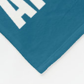 2024 Solar Eclipse Funny Chicken Selfie フリースブランケット (角)