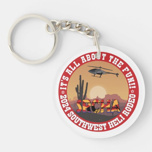 2024 SW Rodeoキーチェーン キーホルダー (正面)