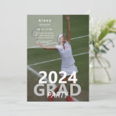 2024 Tennis Photo Graduation Party II 招待状 (スタンド正面)