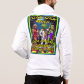 2024 ToadSuckショートアウトフード付きスウェットシャツ パーカ (裏面)