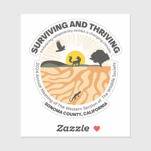 2024 TWSウェスト年次会議ステッカー シール (シート)