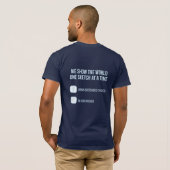 2024 USk シカゴ スケッチ セミナー Tシャツ (裏面フル)