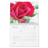 2024 Wall Calendar Flowers in Macro Photography カレンダー (2月 2027)