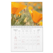 2024 Wall Calendar Flowers in Macro Photography カレンダー (3月 2026)