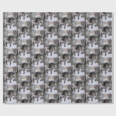 2024 Winter Wishes Horse ラッピングペーパー (フラット)