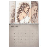 2024 Zindyアートカレンダー カレンダー (3月 2026)