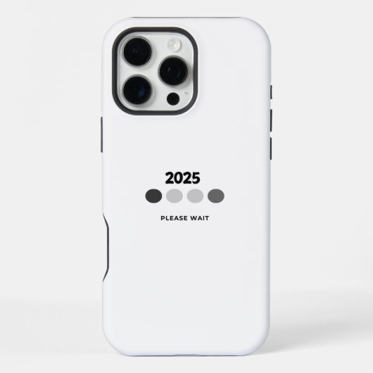 2025おもしろいテーマ iPhoneケース (裏面)
