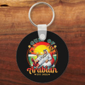 2025おもしろい年のトランプシャツ湾Est 2025おもしろい G キーホルダー (正面)