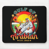 2025おもしろい年のトランプシャツ湾Est 2025おもしろい G マウスパッド (正面)