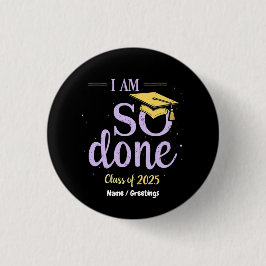 2025おもしろい年の授業は卒業した 缶バッジ