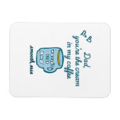 2025おもしろい年の父の日 マグネット (横)