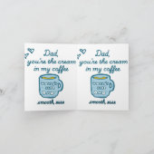 2025おもしろい年の父の日 招待状 (内部)