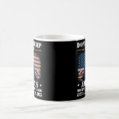 2025おもしろい年ドナルド・トランプ大統領就任式の日 コーヒーマグカップ (中央)