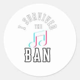 2025おもしろい年生き延びのSNS禁止 ラウンドシール