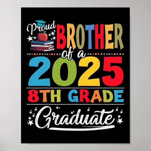 2025おもしろい年8年生Aクラスの弟 ポスター (正面)