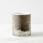 2025お祝いコーヒーマグ – フェスティバル新年Des コーヒーマグカップ (中央)