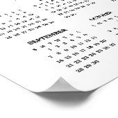 2025かわいいタフテッドタイトマウスポスターカレンダー ポスター (角)