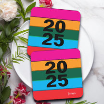 2025はっきりしたカラフル行