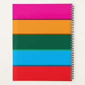 2025はっきりしたカラフル行 プランナー手帳 (裏面)