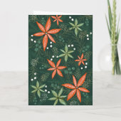 2025はっきりしたタイポグラフィ縦型写真新年 シーズンカード (裏面)