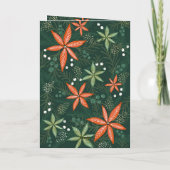 2025はっきりしたタイポグラフィ縦型写真新年 シーズンカード (裏面)