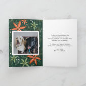 2025はっきりしたタイポグラフィ縦型写真新年 シーズンカード (内部)