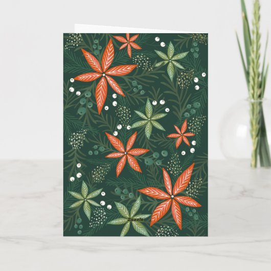 2025はっきりしたタイポグラフィ縦型写真新年 シーズンカード (裏面)