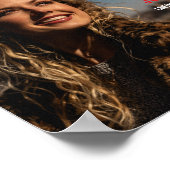 2025はっきりした年モダン写真卒業クラス ポスター (角)