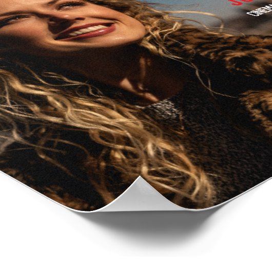 2025はっきりした年モダン写真卒業クラス ポスター (角)