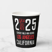 2025はっきりした年モダン級 紙コップ (正面)