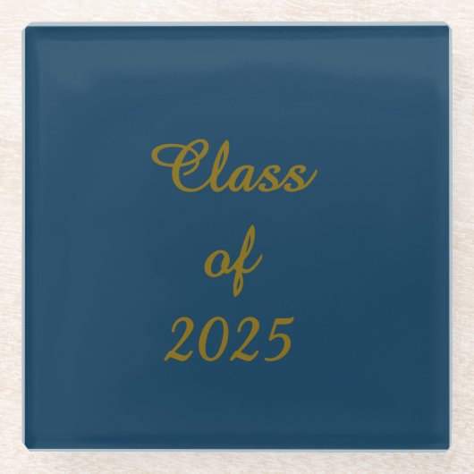 2025または202Xコースターのクラス ガラスコースター (正面)