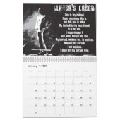 2025やる気を起こさせるボディビル体育カレンダー カレンダー (1月 2027)