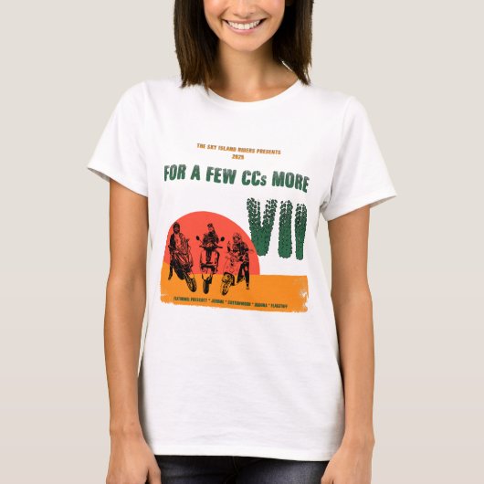 2025より数cc多いVII Tシャツ (正面)