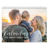 2025エレガントとモダンカスタム家族の写真 カレンダー (カバー)