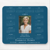 2025エレガントカスタムビジネスカレンダーマウスパッド マウスパッド (正面)