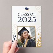 2025エレガント年のデザイン アクリル招待状 (インサイチュ (ポータブル))