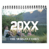 2025エレガント年モダン撮影カレンダー カレンダー (カバー)